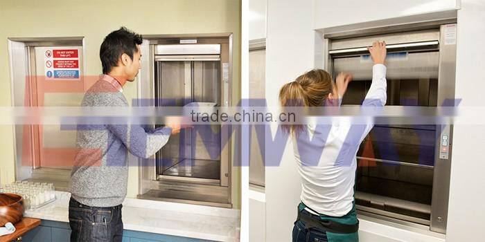 Professional restaurant kitchen elevator lift dumbwaiter