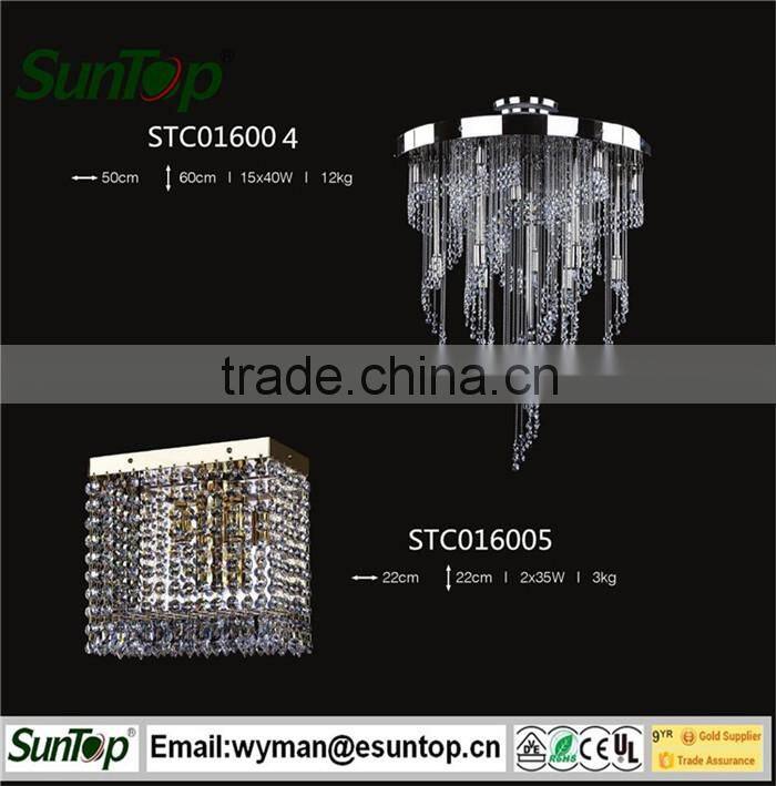 crystal ceiling lamp/crystal lamp /Crystal lamp modern in chandeliers & pendant lights