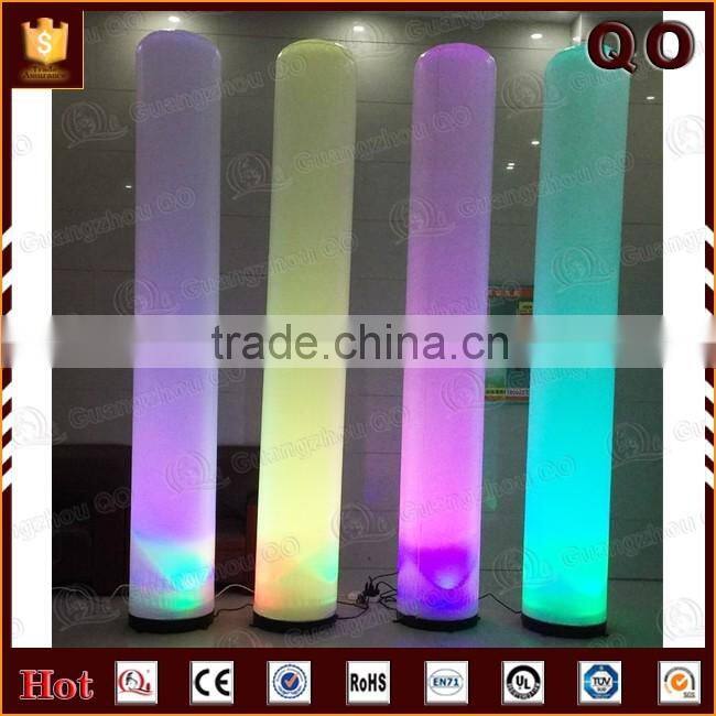 Outdoor event attractive decoration inflatable light tubes