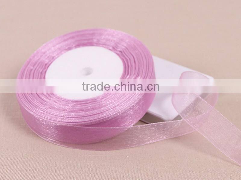 38mm red woven edged organza ribbon wedding foral card craft making gift cake flower decoration