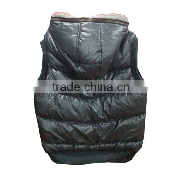 High quality sleeveless winter jacket for girls wholesale