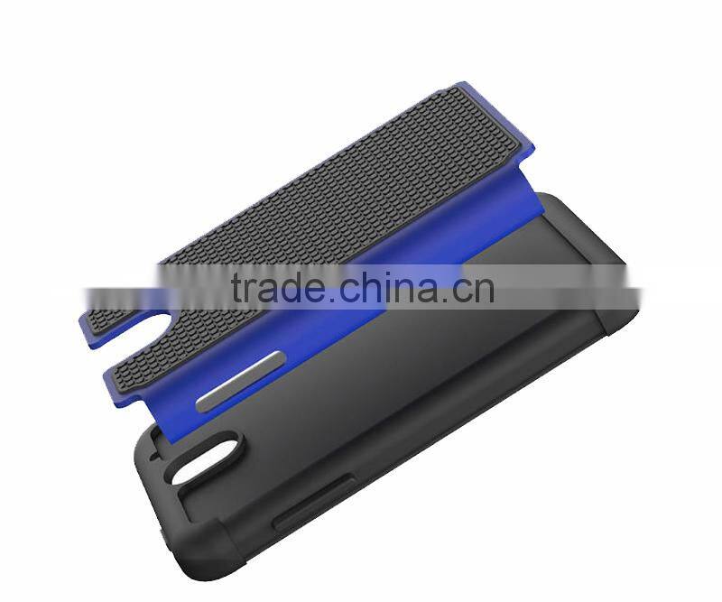 New arrival wonderful Universal sturdy and durable rugged scratchproof defender cheap football lines TPU case for HTC Desire 610