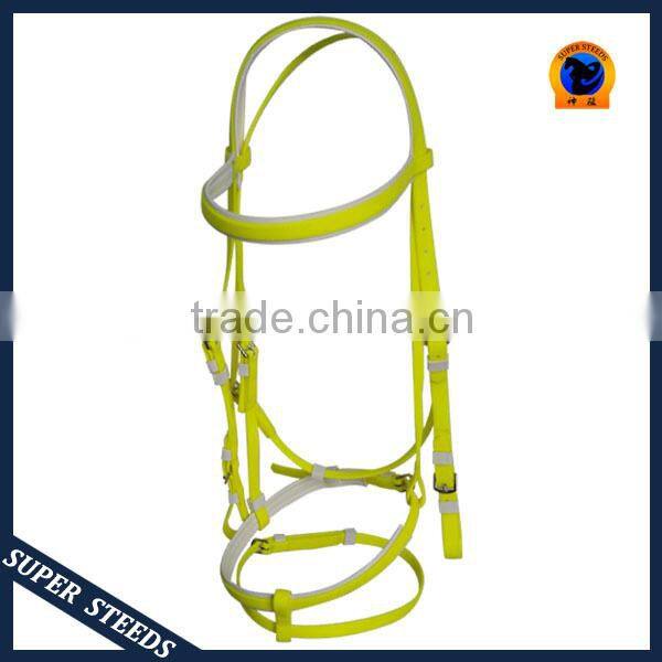 endurance soft PVC/TPUwebbing horse bridle and halter