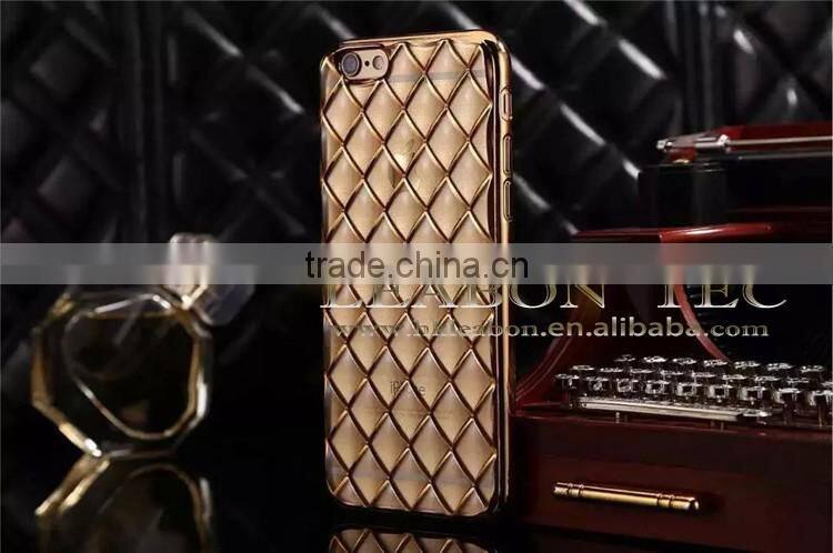 2016 new for iphone 6 electroplating transparent ultra-thin mobile phone case