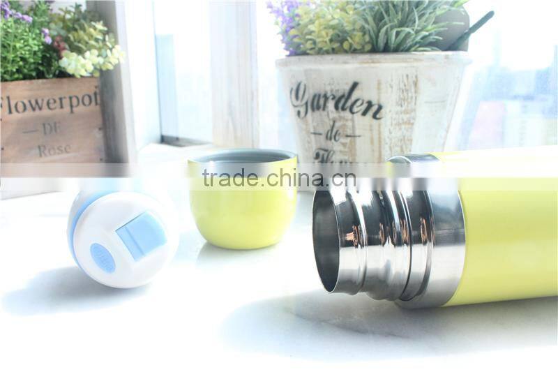 2015 hot sale cheap thermos glass stainless steel hip flask
