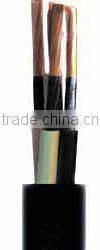 copper solid strand wire rubber cable