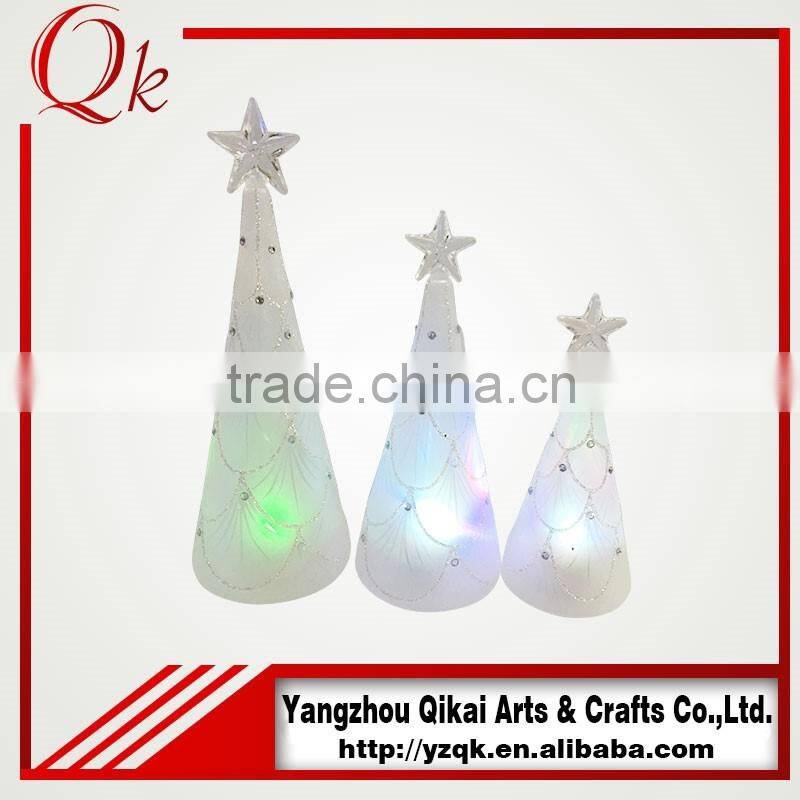 fast supplier of christmas tree with led light for home decoration
