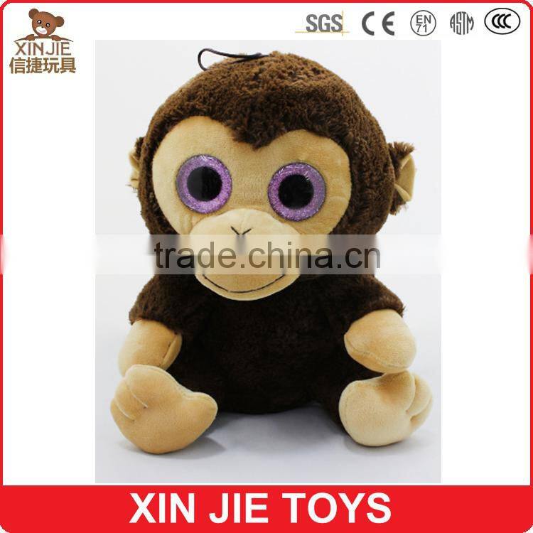 brown plush orangutan toy lovely stuffed monther and son animal toy high quality soft orangutan toy