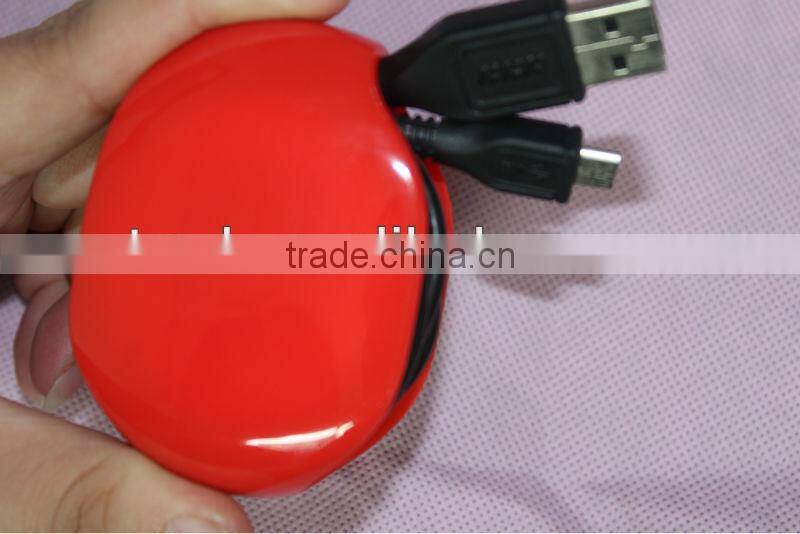 plastic cord winder for iphone earphone and usb cable