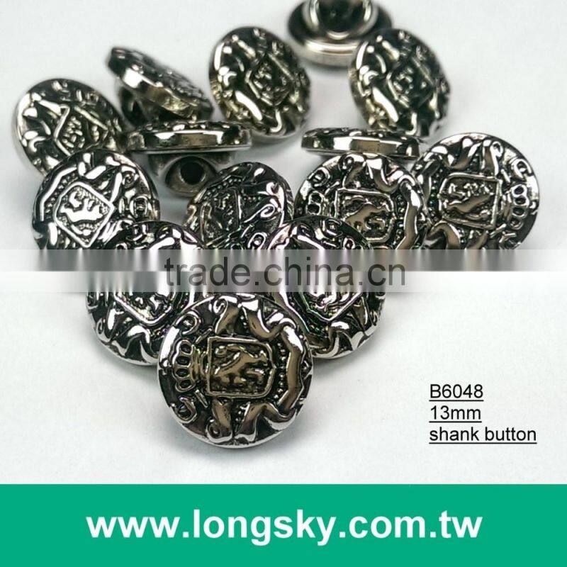 (#B6050/13mm) 20L royalty stylish small shank buttons for jacket