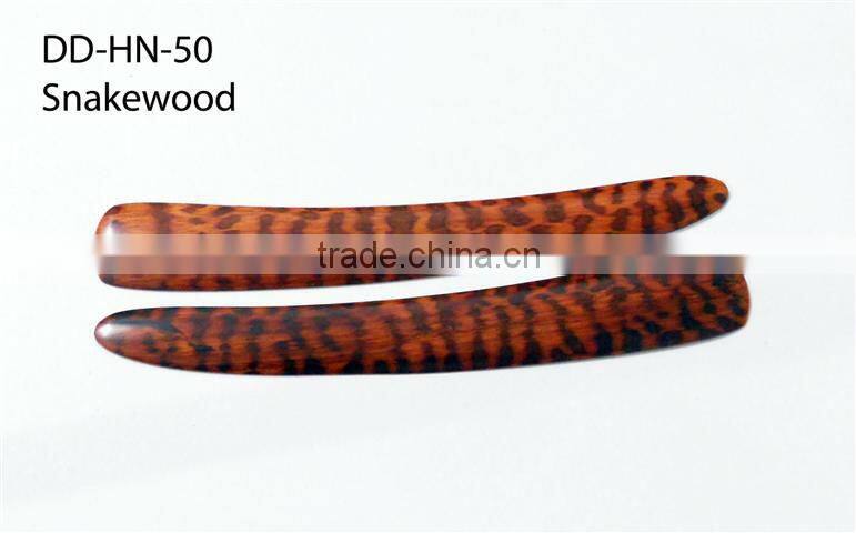 Snakewood Straight Razor Scales for Restoring Vintage Blades