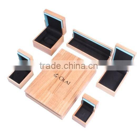 custom wooden packaging set, high quality wood jewelry boxes wholesale,lacquer wooden jewelry gift box