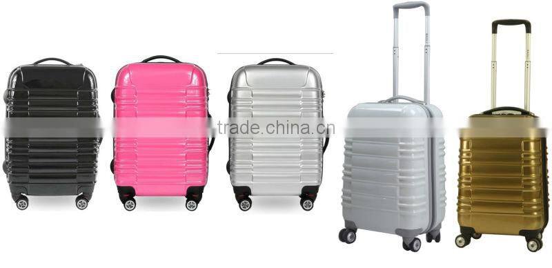 Eminent abs pc luggage bags set,travel luggage bags, abs trolley luggage