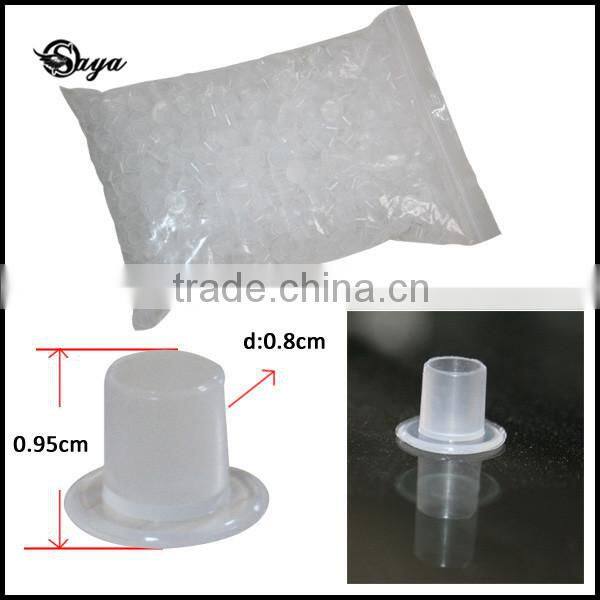 New Style Best Quality Transparent Flat Bottom Plastic Tattoo Pigment Cup