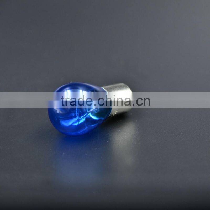 BA15D 1157 21/5W 12V Blue Motorcycle Halogen bulb Brake Light Tail light