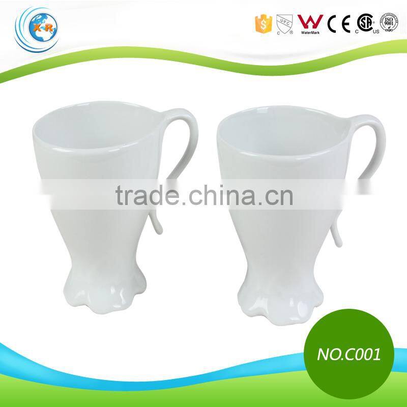 White New Design Ceramic Cup for Tea Coffee