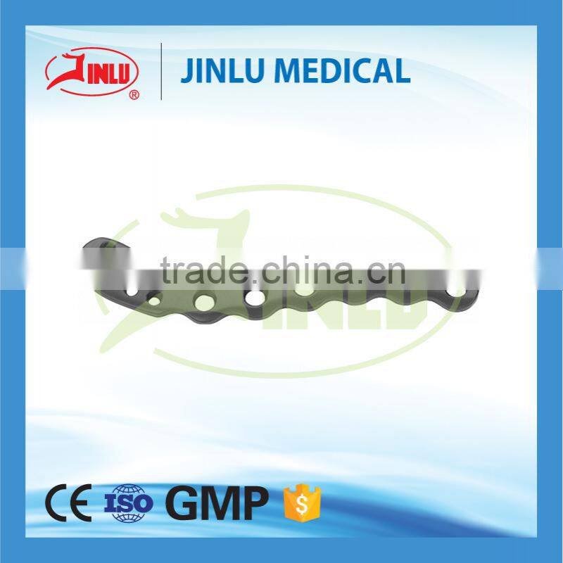 CE approved factory Pure titanium Distal clavicle plate,clavicle safety lock plate, clavicle locking plate