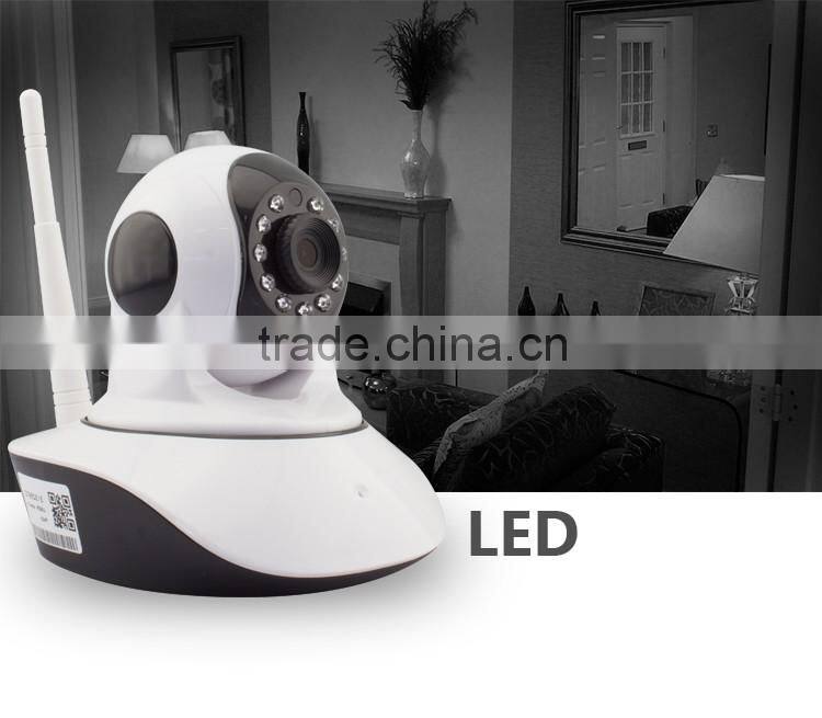 Vitevision indoor ptz network camera p2p wireless wired mini ip wifi camera