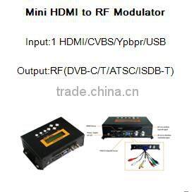 catv digital headend 2Tuner dvb-s dvb-s2 to dvb-t satellite tv modulator