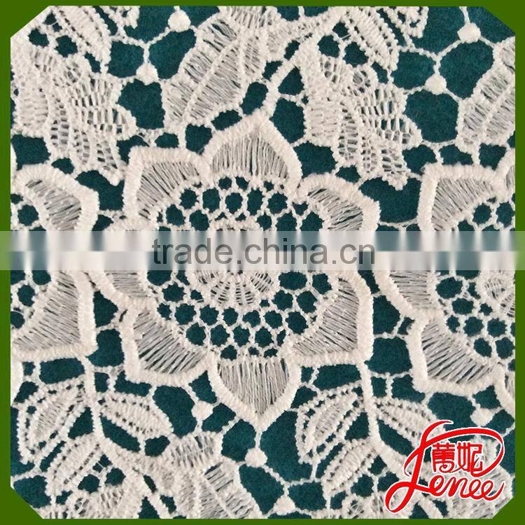 QUALITY FOR EXPORT POPULAR GARMENT CHOICE EMBROIDERT FABRIC