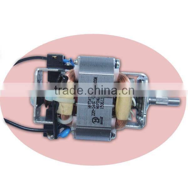 Electric food chopper/processor double blades