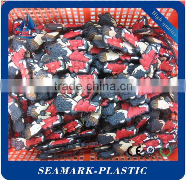 2016 promotional cheap custom made sports keychain 3d for teams