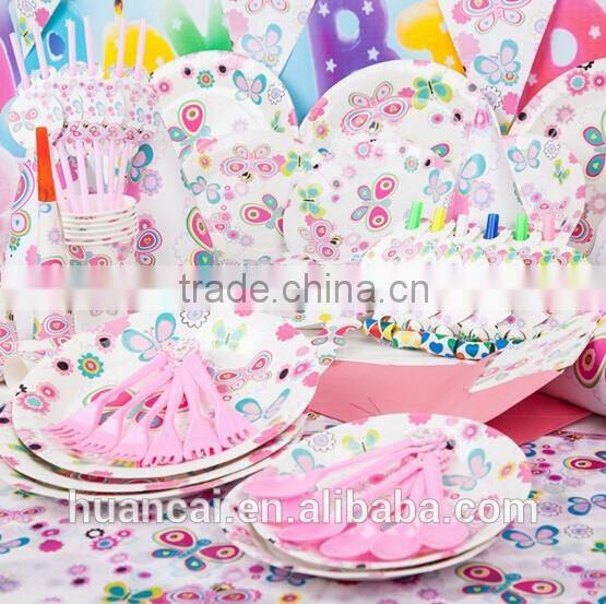 Best Sale High Quality Birthday Party Decorations Kids Sets/Birthday Party Supplies Cartoon Sets HC003