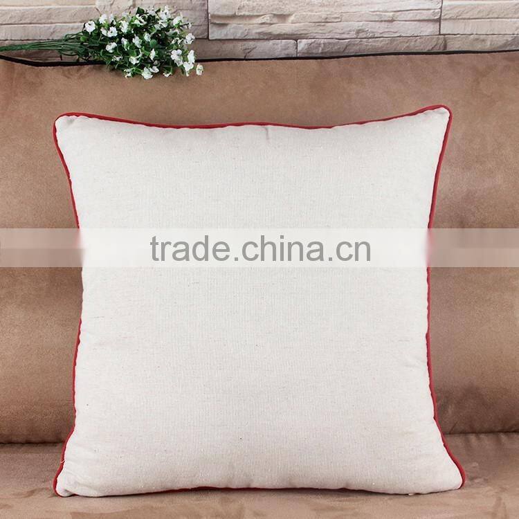 2015 cartoon owl the embroidery cotton and linen pillowcases creative home cloth art sofa cushion cover