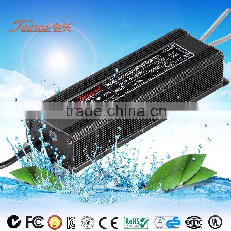 100W 12V Waterproof LED Power Supply VA-12100D024 Tauras