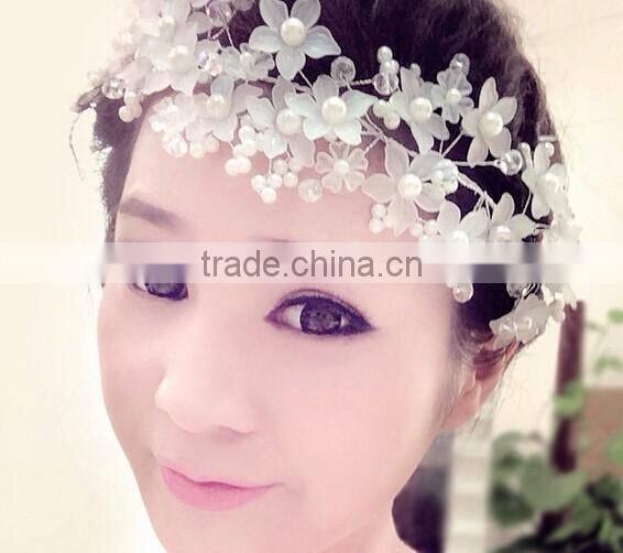 Flower Bridal Crystal Formal Wedding Headdress Headwear Hair Accessories