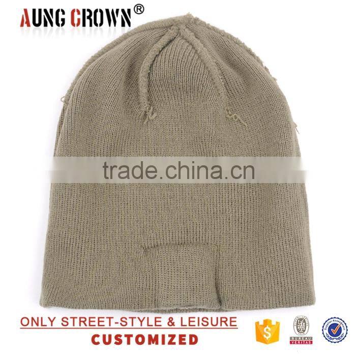 custom wholesale beanie/custom striped beanie hat/beanie beenie ski