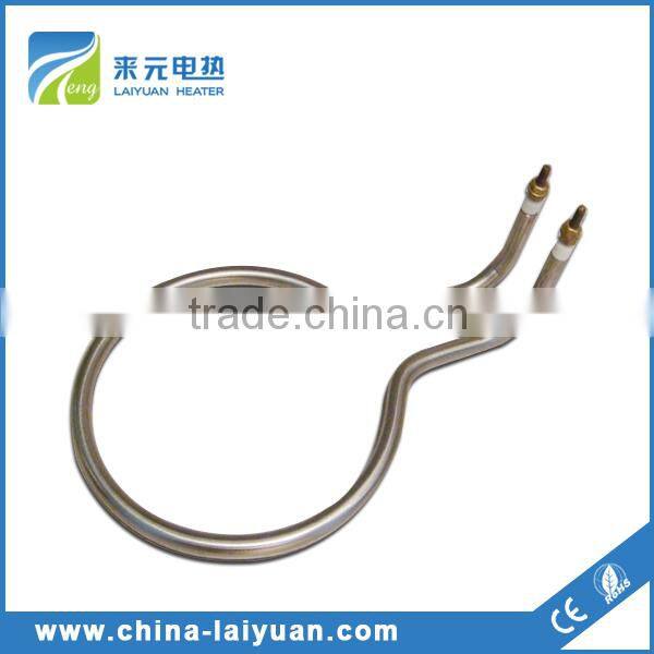 straight & formed immersion heating tubular heater