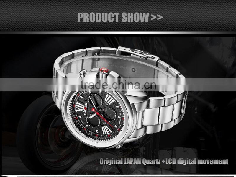 China Watch Factory Analog Lcd 30M Waterproof Watch Sport Men Smart Watch WH3408