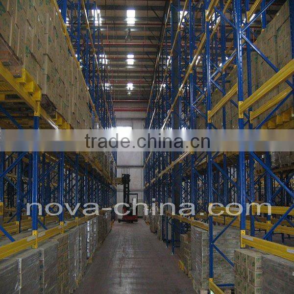 heavy duty gravity pallet racking / gravity carton flow racking