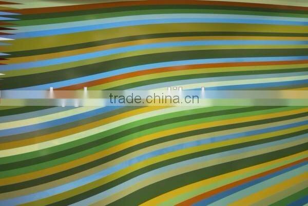 Colored Printed Glass Decorative Exterior Glass Wall Panels