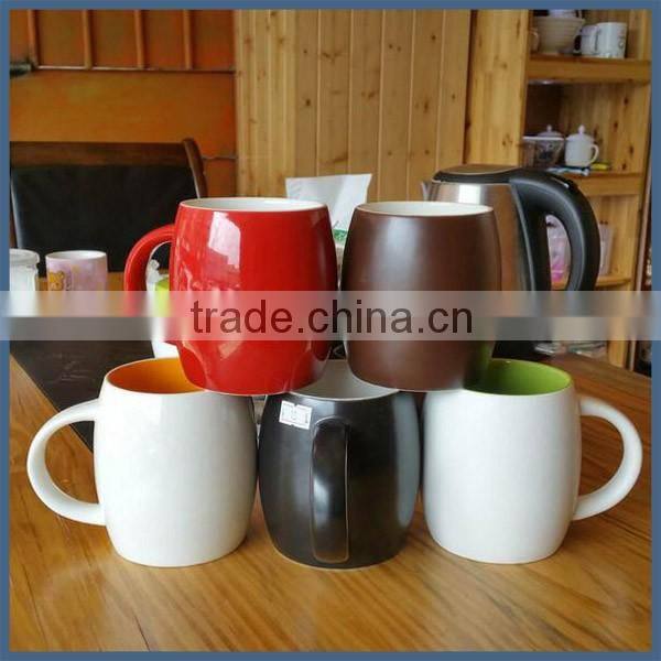 2016 corporate gift custom logo 14 oz ceramic porcelain mug