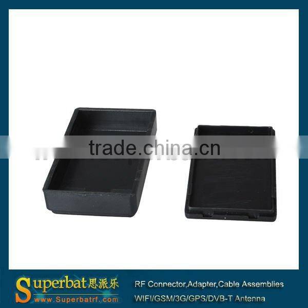 plastic project box Enclosure -2.30"*1.39"*0.61"(L*W*H) Black clear plastic shoe box