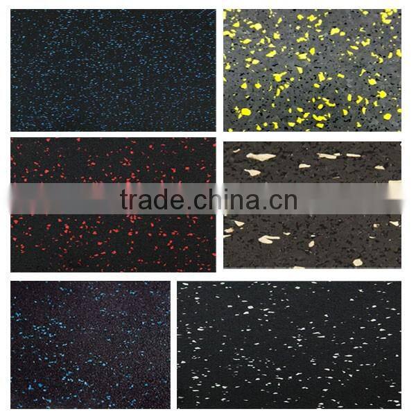 Non-toxic Gym Rubber Floor Mat/Pavers Rubber Tracks/Gym Floor Tile FN-E-16011308