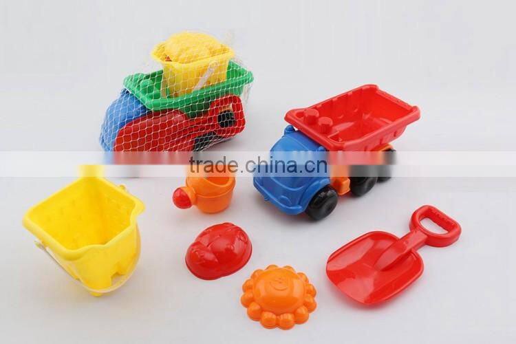Summer funny beach sand molds kids toys Beach car ( 6 PCS )
