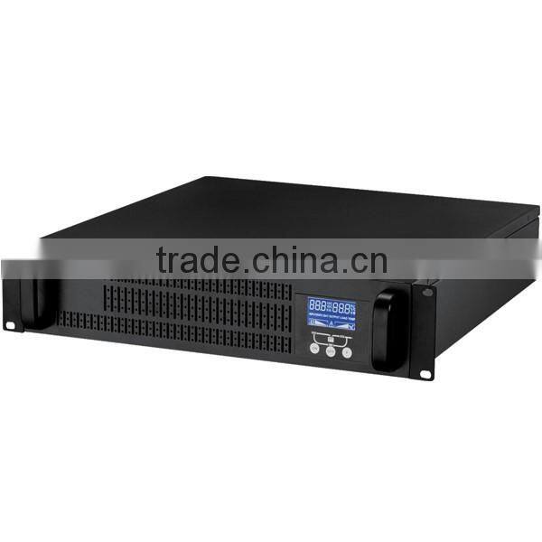 High frequency online design rack mount 2kva online ups 110v 220v
