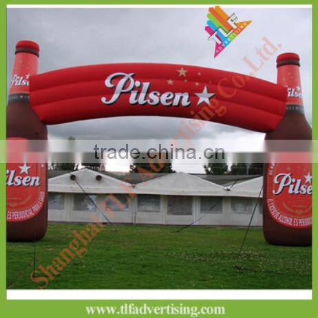 Custom wedding decorations Inflatable rainbow arch