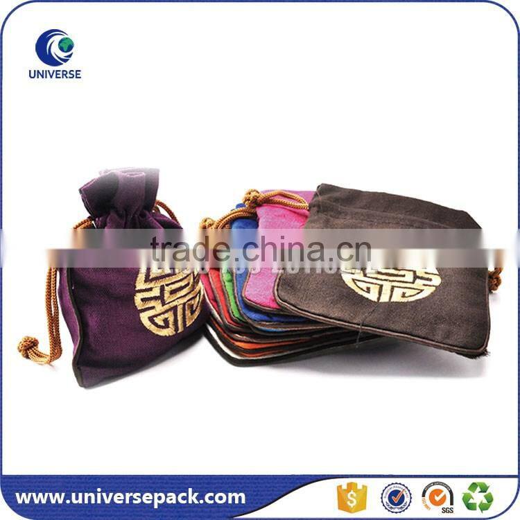 Custom linen bags full printed with drawstring