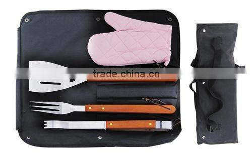 BBQ Tool Set With Glove