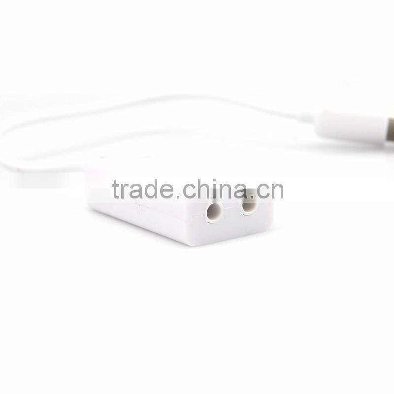 High speed USB external sound card audio adapter support 7.1 channel