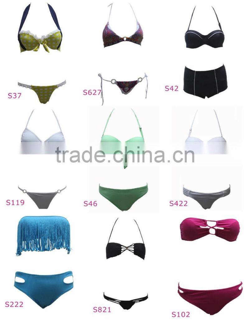 sexy women bikini for summer 2015 black color