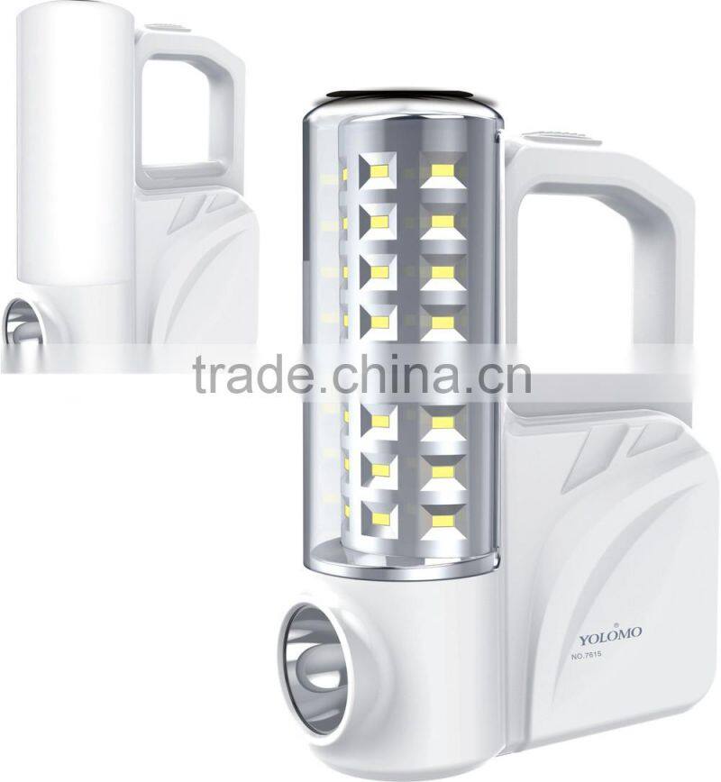Emergency Lamp Solar interface rechargeable emergency light with torch