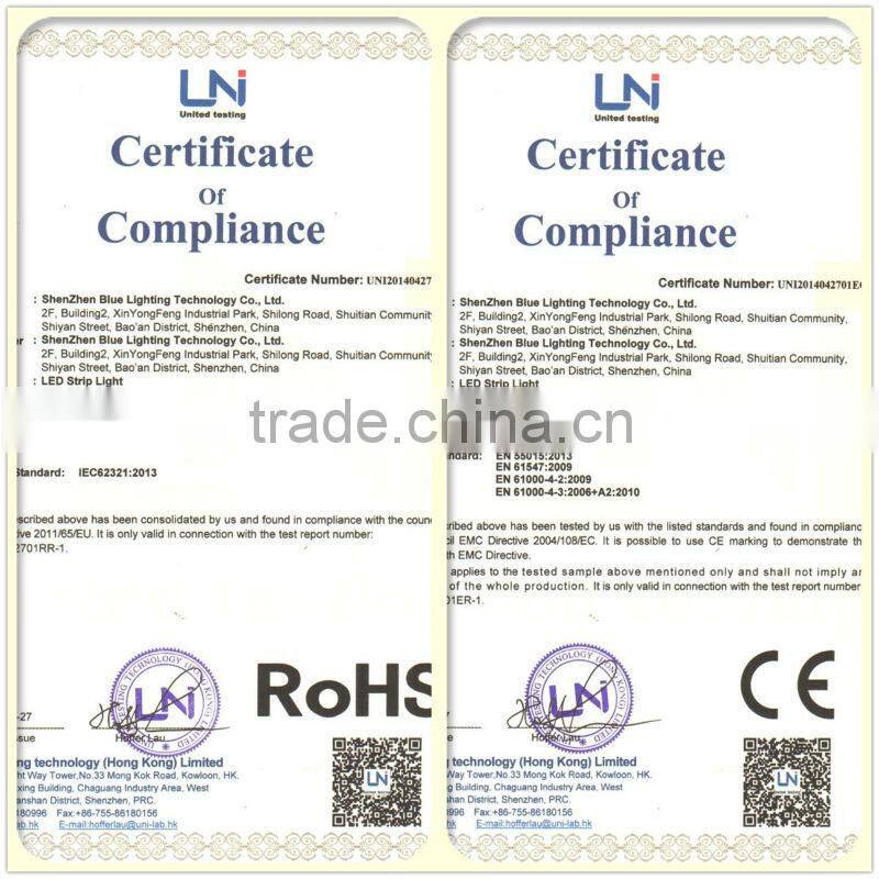 HOT! DC24V 5050 low lumen degradation constant current led strip