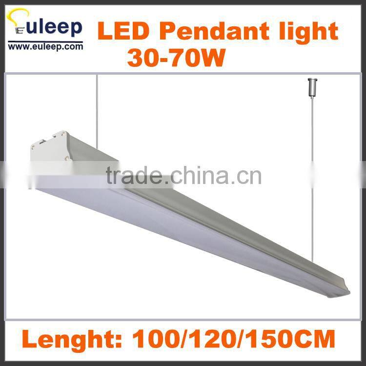 Hot new products for South America ,modern contemporary pendant linear light office pendent led linear light led,1200mm,40w