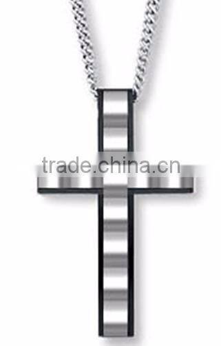 Personalized simple design Pendant Jewelry Brand stainless steel Cross Pendant