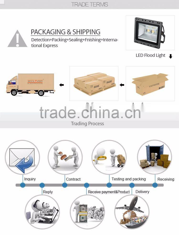 Hot sale IP65 Waterproof Bridgelux COB outdoor led flood light 100w